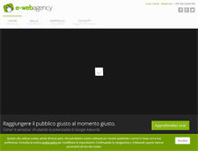 Tablet Screenshot of e-webagency.com
